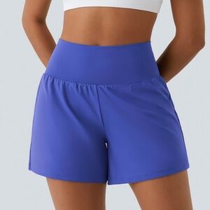 HALARA Women's Athletic Shorts in Blue